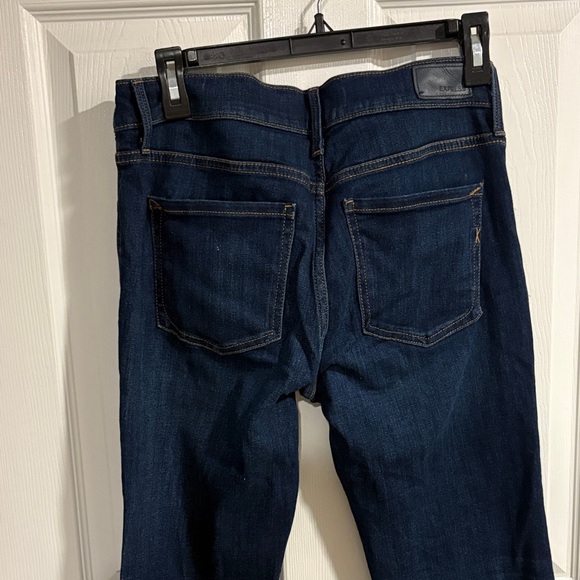 Express Dark Blue Boot Cut Jeans - Picture 5 of 6